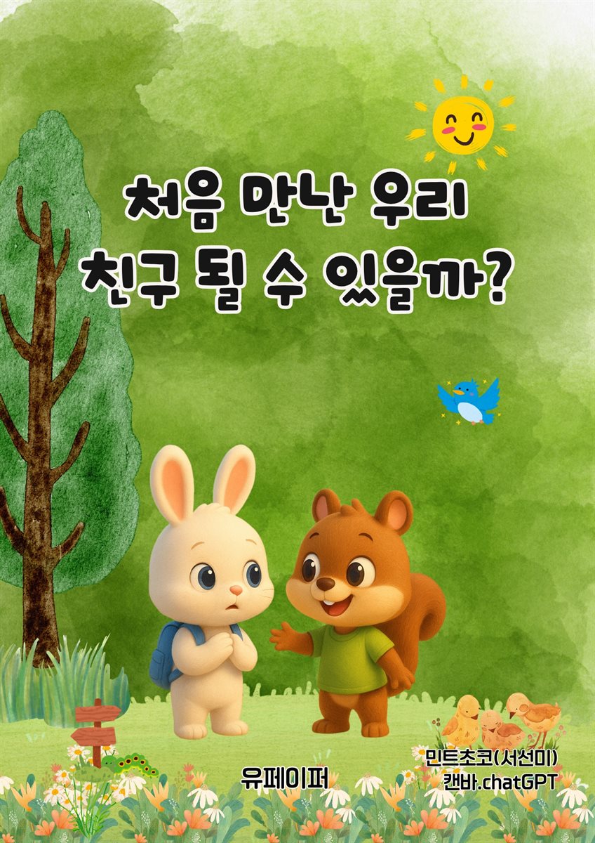 처음 만난 우리 친구 될 수 있을까?