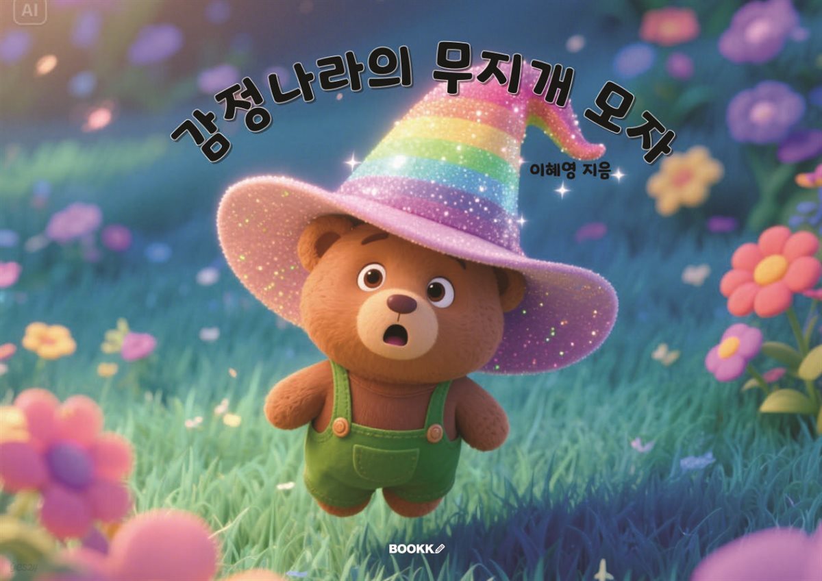 감정나라의 무지개 모자