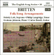 Felicity Lott / Graham Johnson 브리튼: 민요 편곡 1집 (Britten: Folk Song Arrangements 1)