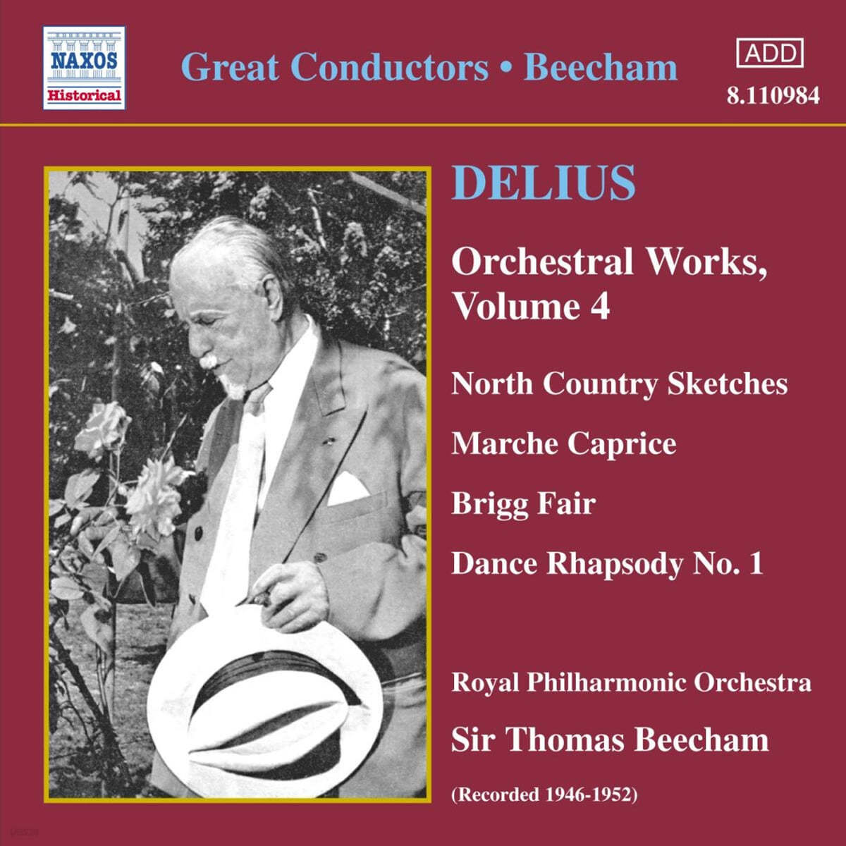 Thomas Beecham 델리우스: 관현악 작품집 4집 (Delius: Orchestral Works Vol. 4) 