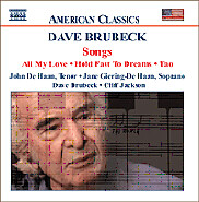 데이브 브루벡: 가곡집 (Dave Brubeck: Songs)