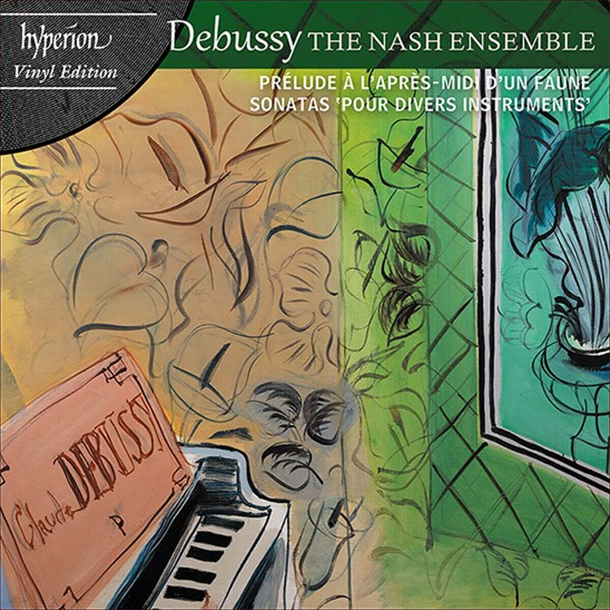 The Nash Ensemble 드뷔시: 현악 사중주, 소나타 (Debussy: String Quartet & Sonatas) [LP]