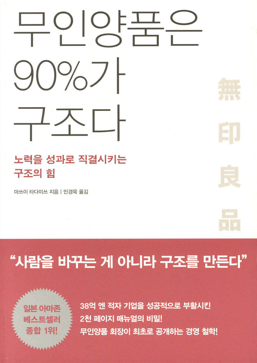 무인양품은 90%가 구조다