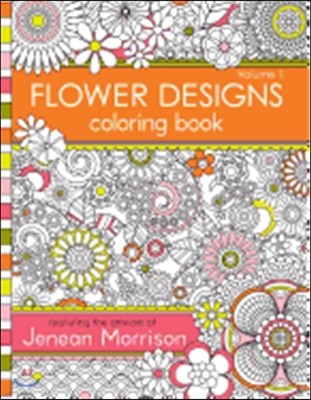 Flower Designs Coloring Book