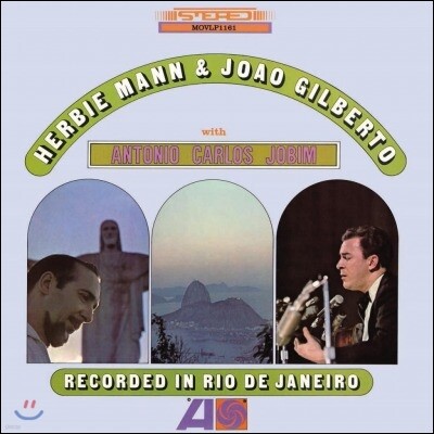 Herbie Mann & Joao Gilberto — Recorded In Rio De Janeiro 앨범 커버