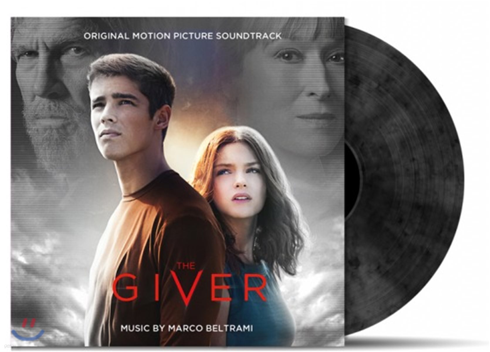 더 기버: 기억 전달자 영화음악 (The Giver OST by Marco Beltrami 마르코 벨트라미) [실버&amp;블랙 믹스 컬러 LP]