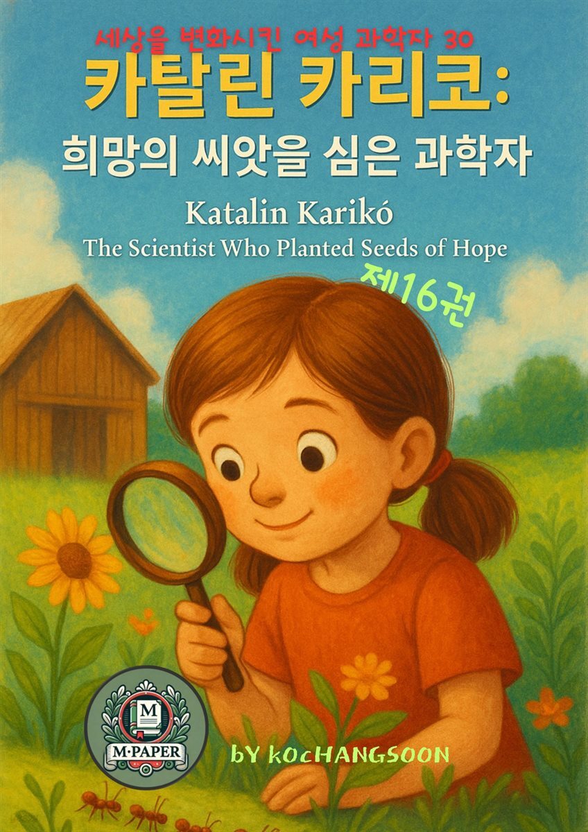 세상을 변화시킨 여성 과학자 30인  제16권 《카탈린 카리코: 희망의 씨앗을 심은 과학자》 Katalin Kariko: The Scientist Who Planted See