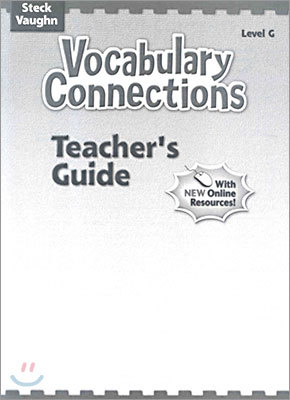 Vocabulary Connections Level G : Teacher's Guide
