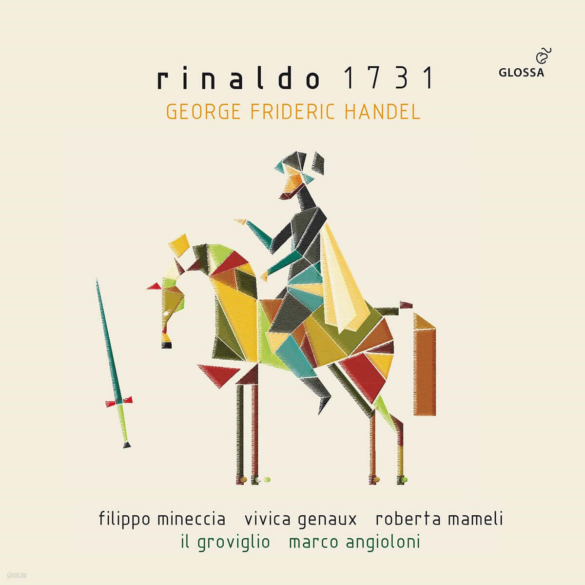 Marco Angioloni 헨델: 오페라 '리날도' 1731년 판본 (Handel: Rinaldo (1731))