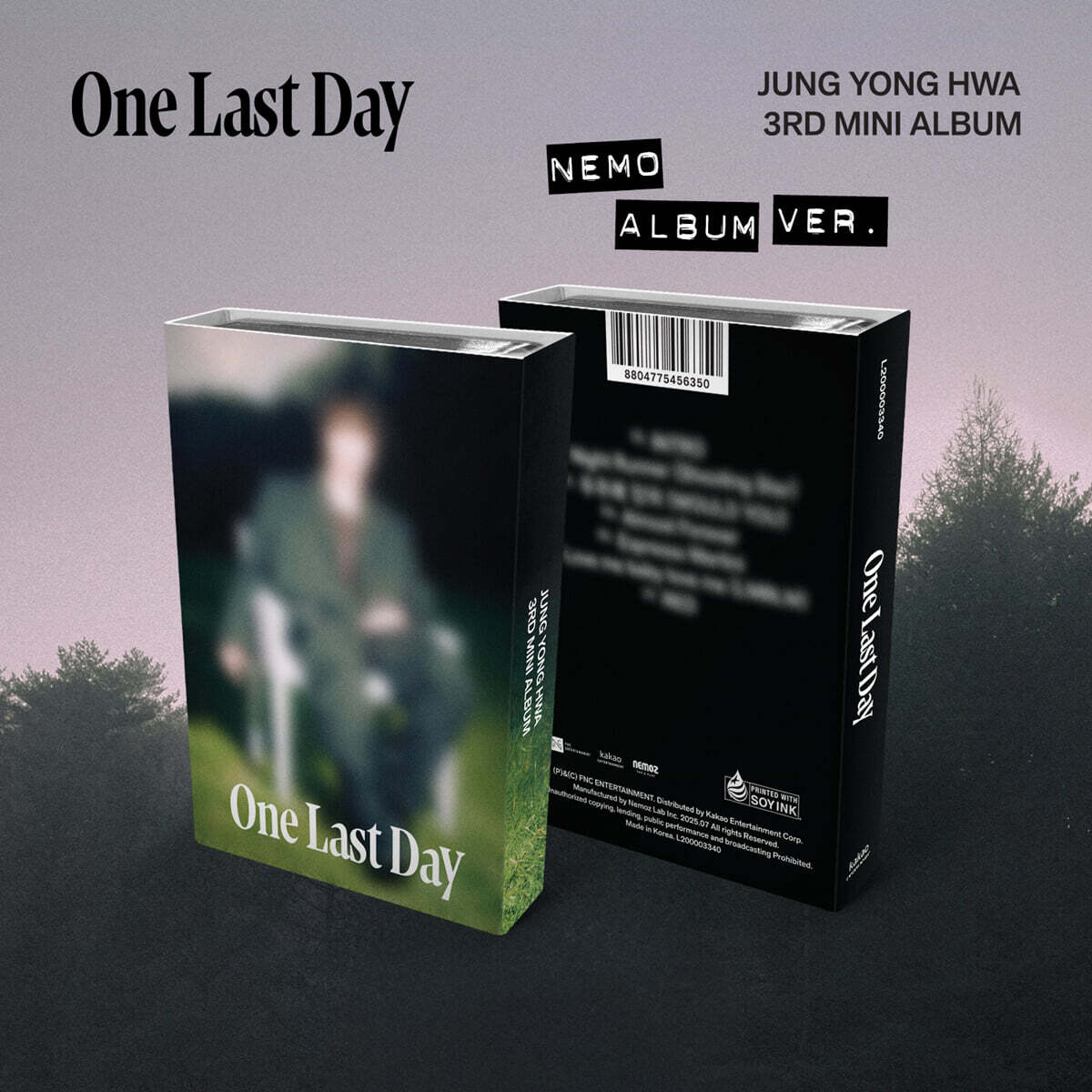 정용화 - 미니앨범 3집 : One Last Day [NEMO ALBUM][LIMITED EDITION]