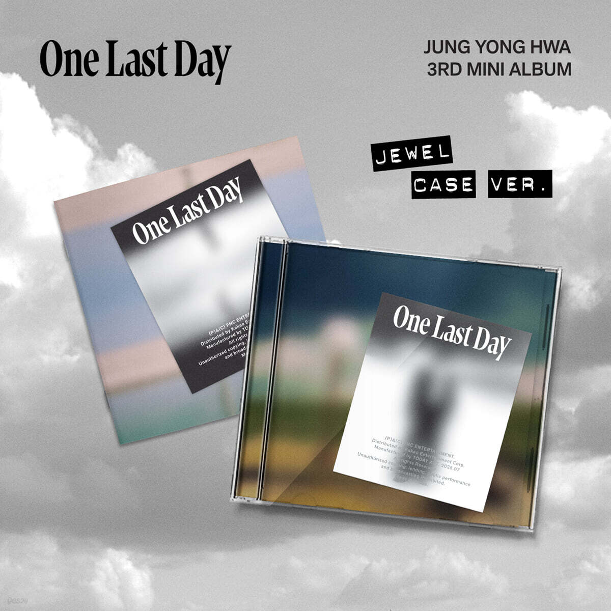 정용화 - 미니앨범 3집 : One Last Day [JEWEL CASE][2종 중 1종 랜덤발송]