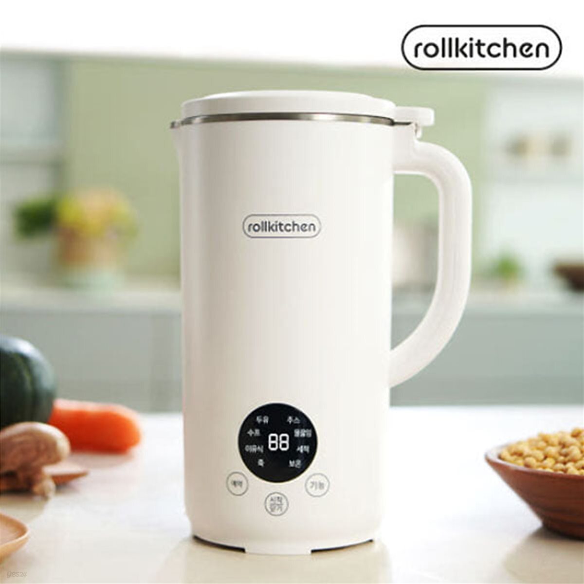 [롤키친] 스텐 두유제조기 1200ml (BHSM-0010A/이유식/9가지간편기능)