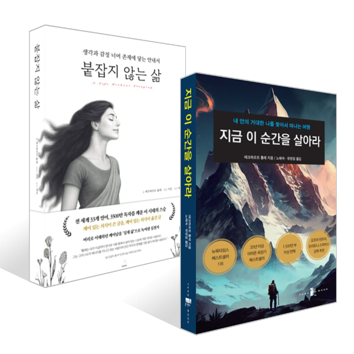 지금 이 순간을 살아라 + 붙잡지 않는 삶 세트