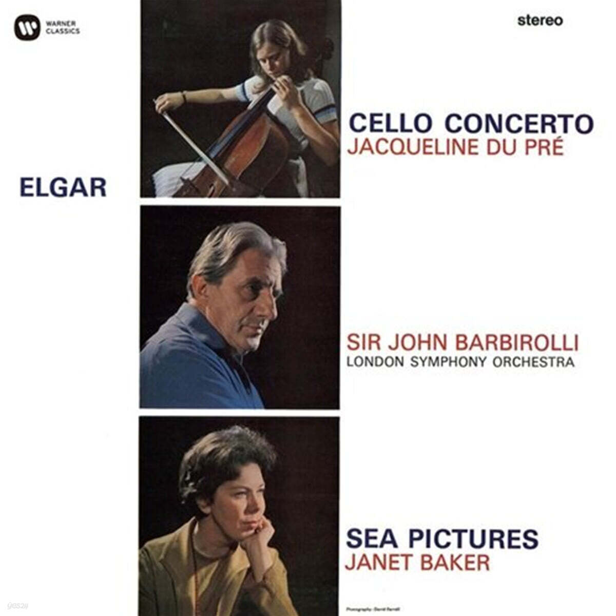 Jacqueline du Pre / John Barbirolli 엘가: 첼로 협주곡, 바다 풍경 - 재클린 뒤 프레 (Elgar: Cello Concerto, Sea Pictures)