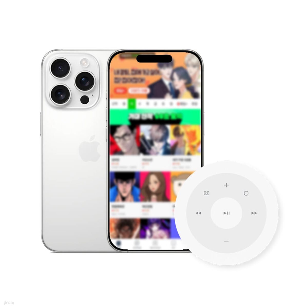 클릭플릭 맥세이프 스마트폰 블루투스 리모컨 셀카 SNS영상 전자책 제어 | (주)에스알커머스 - 예스24