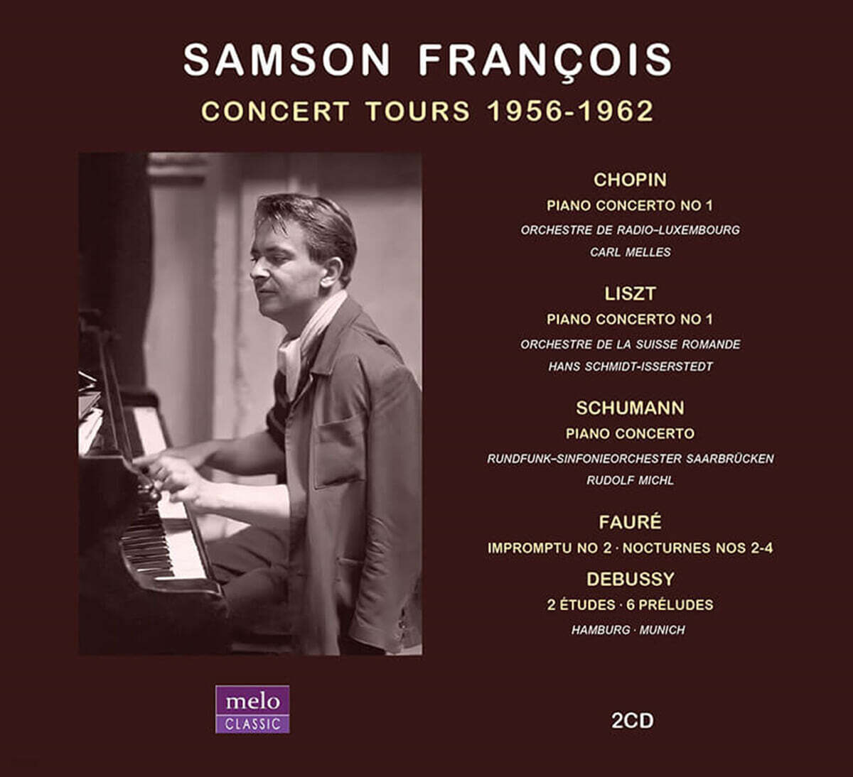 Samson Francois (상송 프랑수아) - 연주 실황 (Concert Tours 1956-1962)