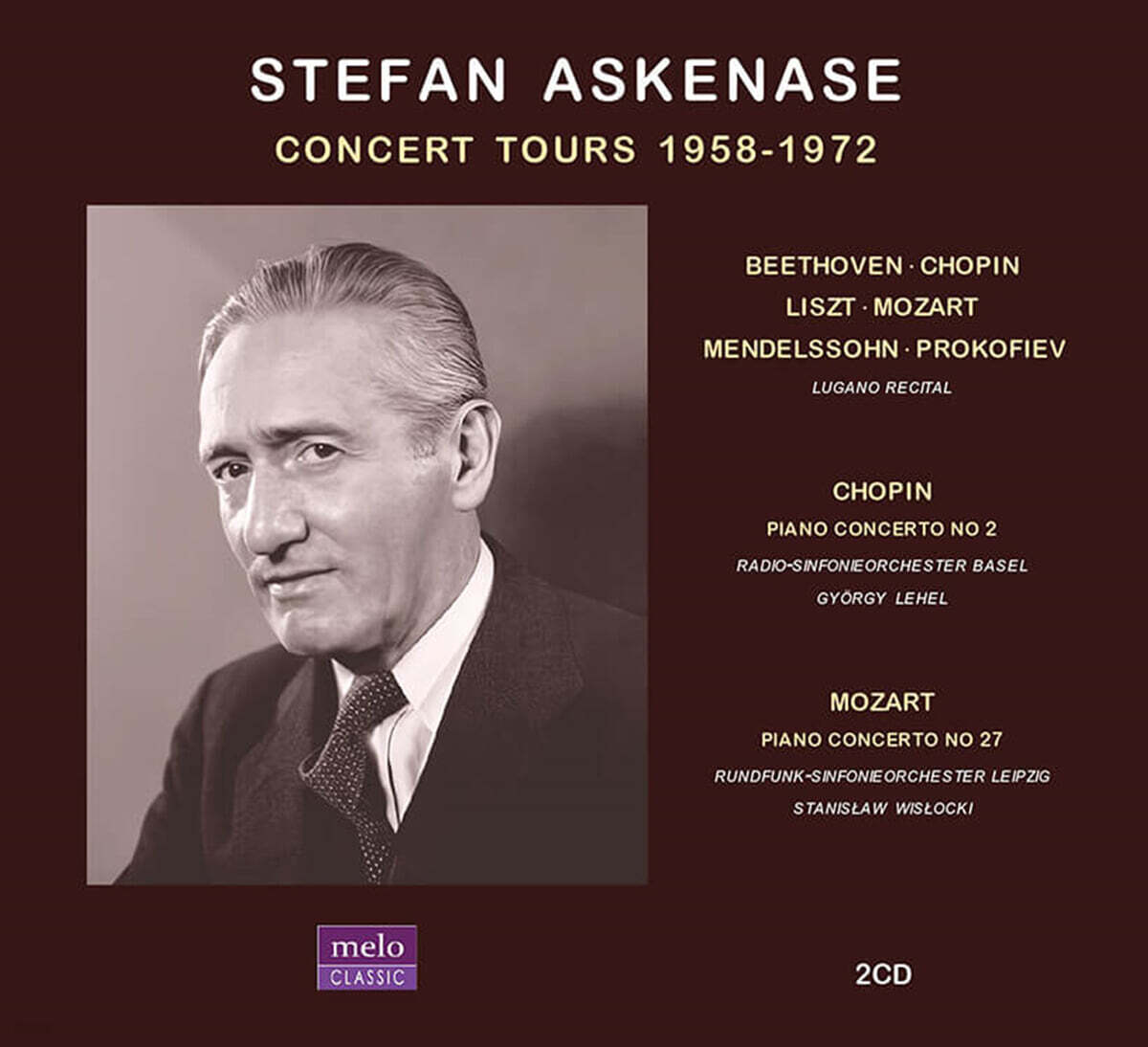 Stefan Askenase (스테판 아스케나제) - 연주 실황 (Concert Tours 1958-1972)