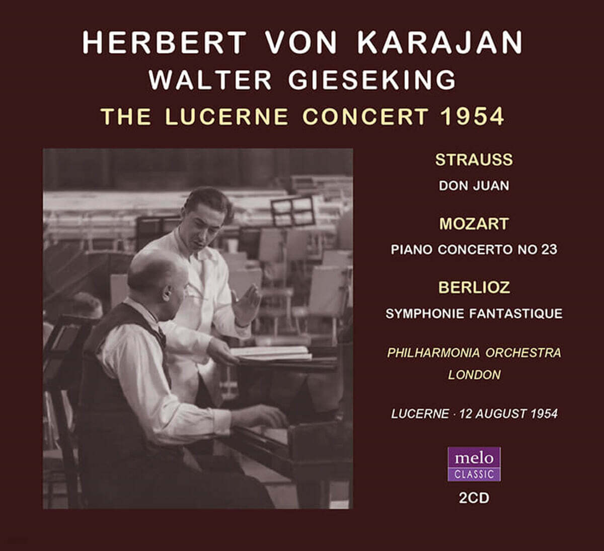 Herbert von Karajan 모차르트: 피아노 협주곡 23번 / 베를리오즈: 환상교향곡 / 슈트라우스: 돈 후안 (Mozart: Piano Concerto No.23 / Berlioz: Symphonie Fantastique / Strauss: Don Juan)