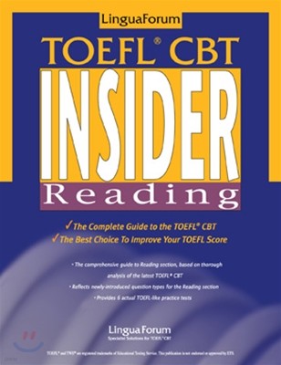 LinguaForum TOEFL CBT : INSIDER-Reading