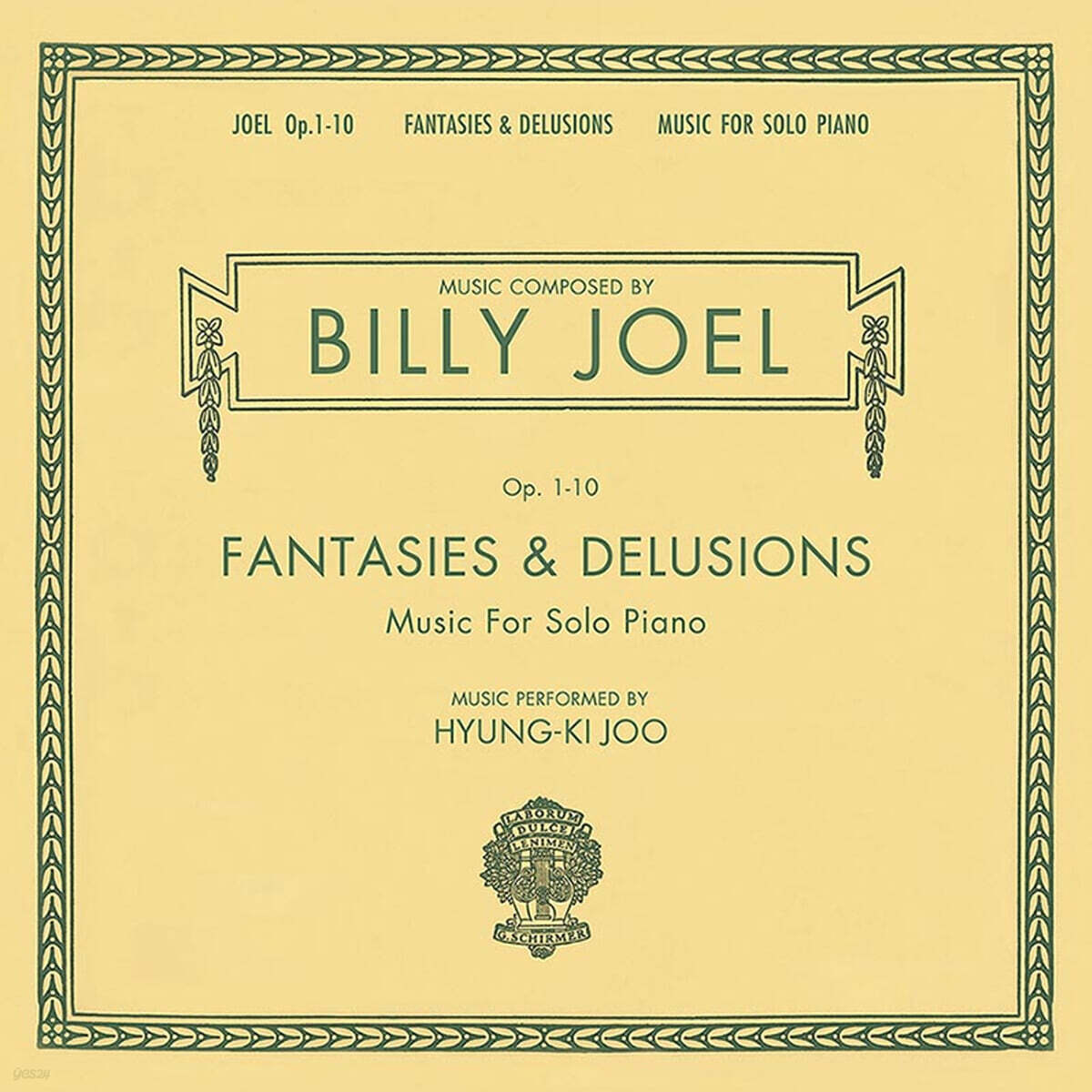 Billy Joel (빌리 조엘) - 13집 Fantasies & Delusions (Opus 1-10 Music for Solo Piano) [2LP]