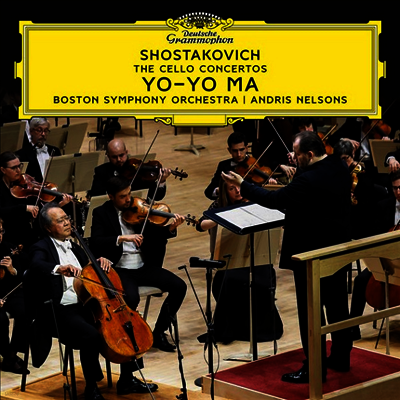 Yo-Yo Ma — 쇼스타코비치: 첼로 협주곡 1 & 2번 (Shostakovich: The Cello Concertos) - Yo-Yo Ma 앨범 커버