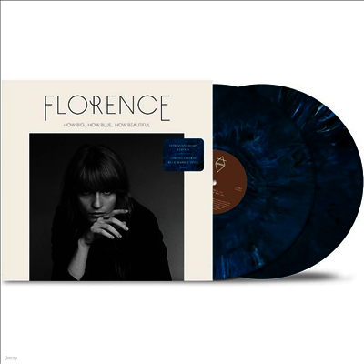Florence + The Machine — How Big, How Blue, How Beautiful (10th Anniversary Edition) 앨범 커버