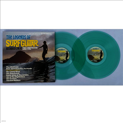 Various Artists — Legends Of Surf Guitar 앨범 커버