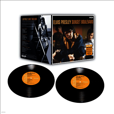 Elvis Presley — Sunset Boulevard 앨범 커버