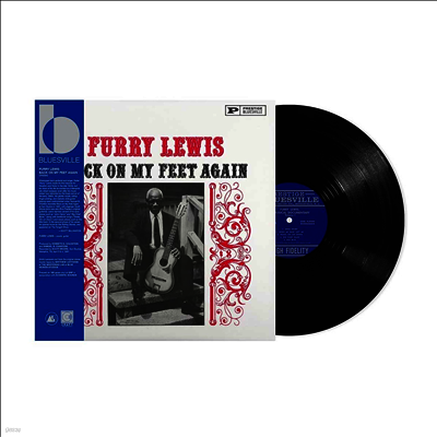 Furry Lewis — Back On My Feet Again (Bluesville Acoustic Sounds Series) 앨범 커버