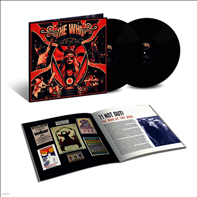 Who — Live At The Oval 1971 앨범 커버