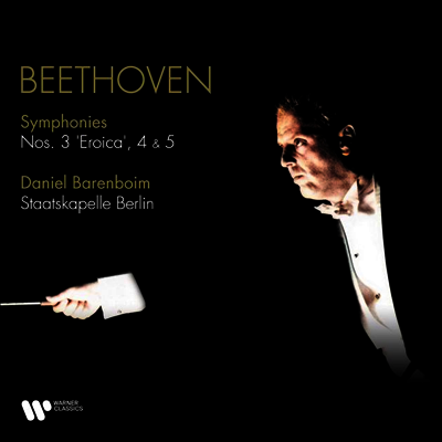Daniel Barenboim — 베토벤: 교향곡 3 '영웅' , 4 & 5번 (Beethoven: Symphonies 3 'Eroica', 4 & 5) - Daniel Barenboim 앨범 커버