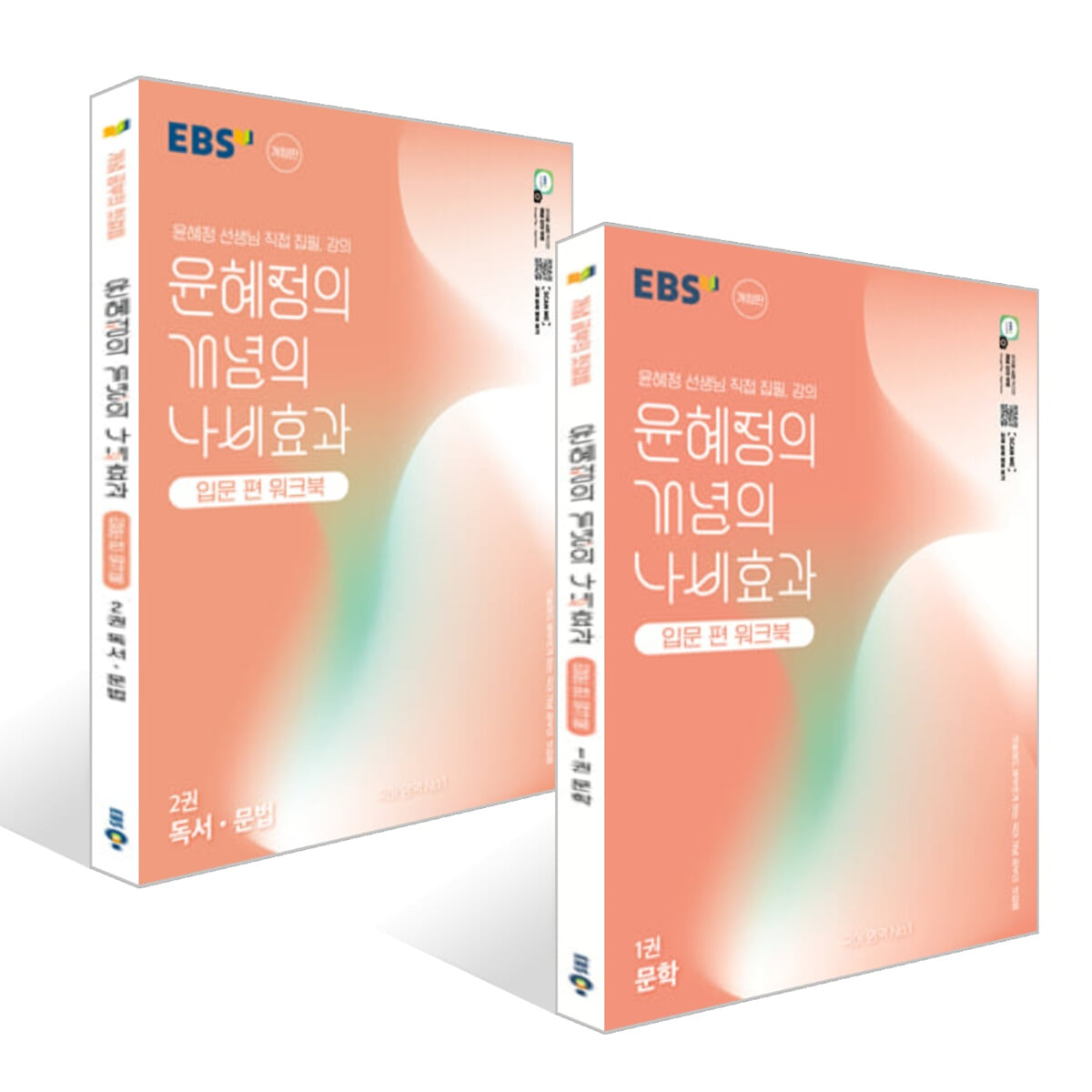 EBS 윤혜정의 개념의 나비효과 입문 편 워크북 문학 + 독서·문법 세트 (2026년용)