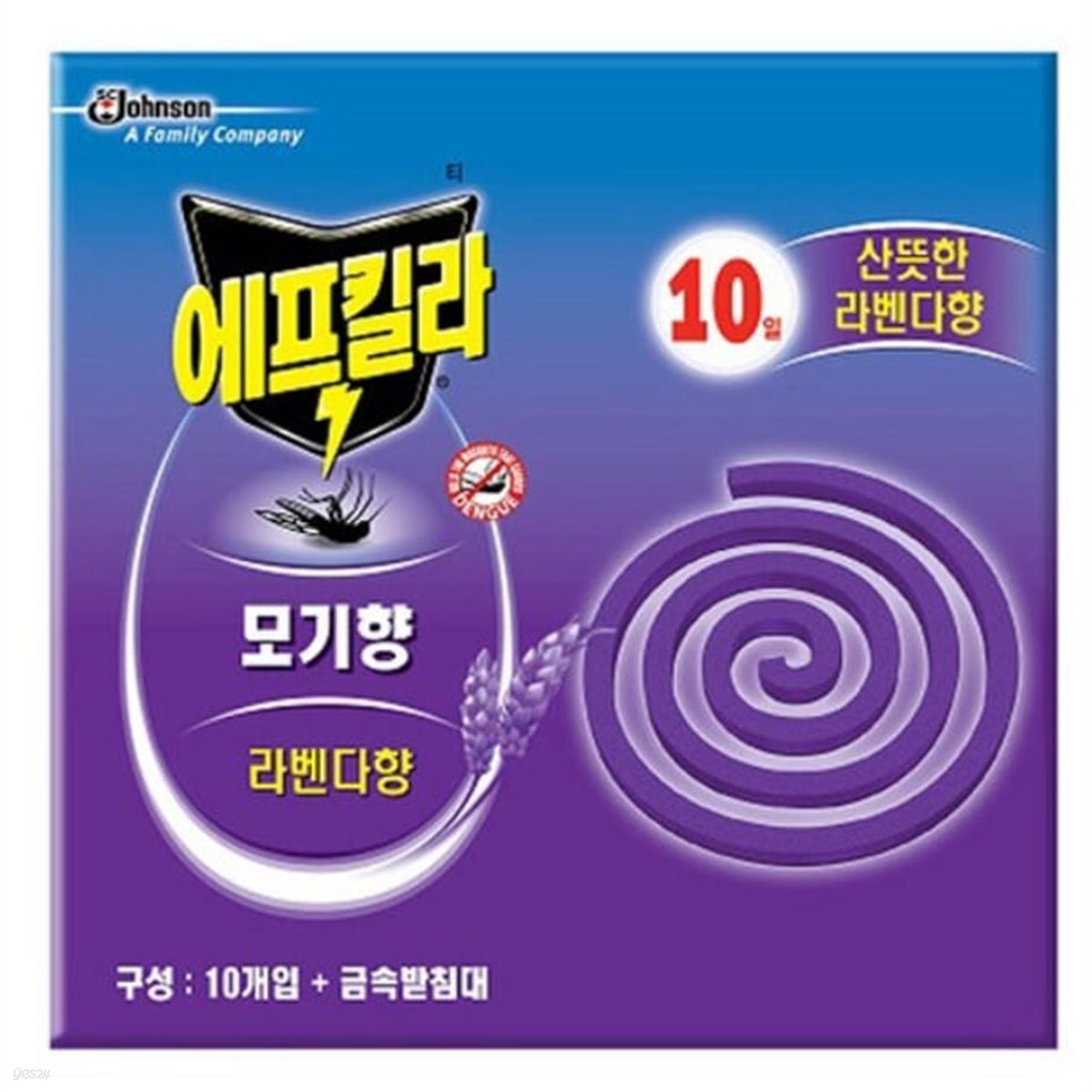 모기향  라벤더향 50개입 모기