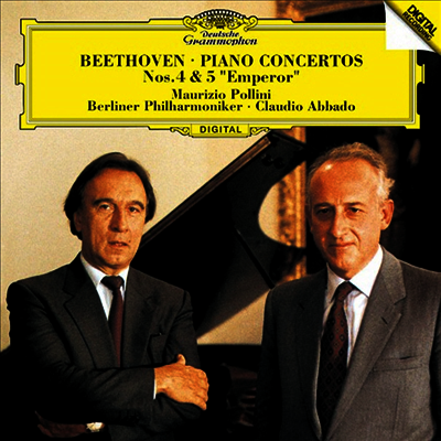 베토벤: 피아노 협주곡 4, 5번 '황제' (Beethoven: Piano Concertos No.4 & No.5 'Emperor') (UHQCD)(일본반) - Maurizio Pollini