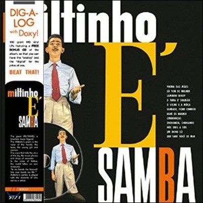 Miltinho — Miltinho E' Samba (Deluxe Edition) 앨범 커버