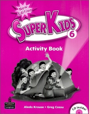 New Super Kids 6 : Activity Book with CD