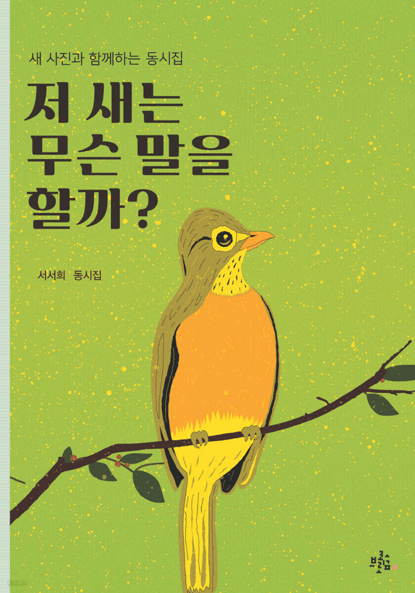 저 새는 무슨 말을 할까?