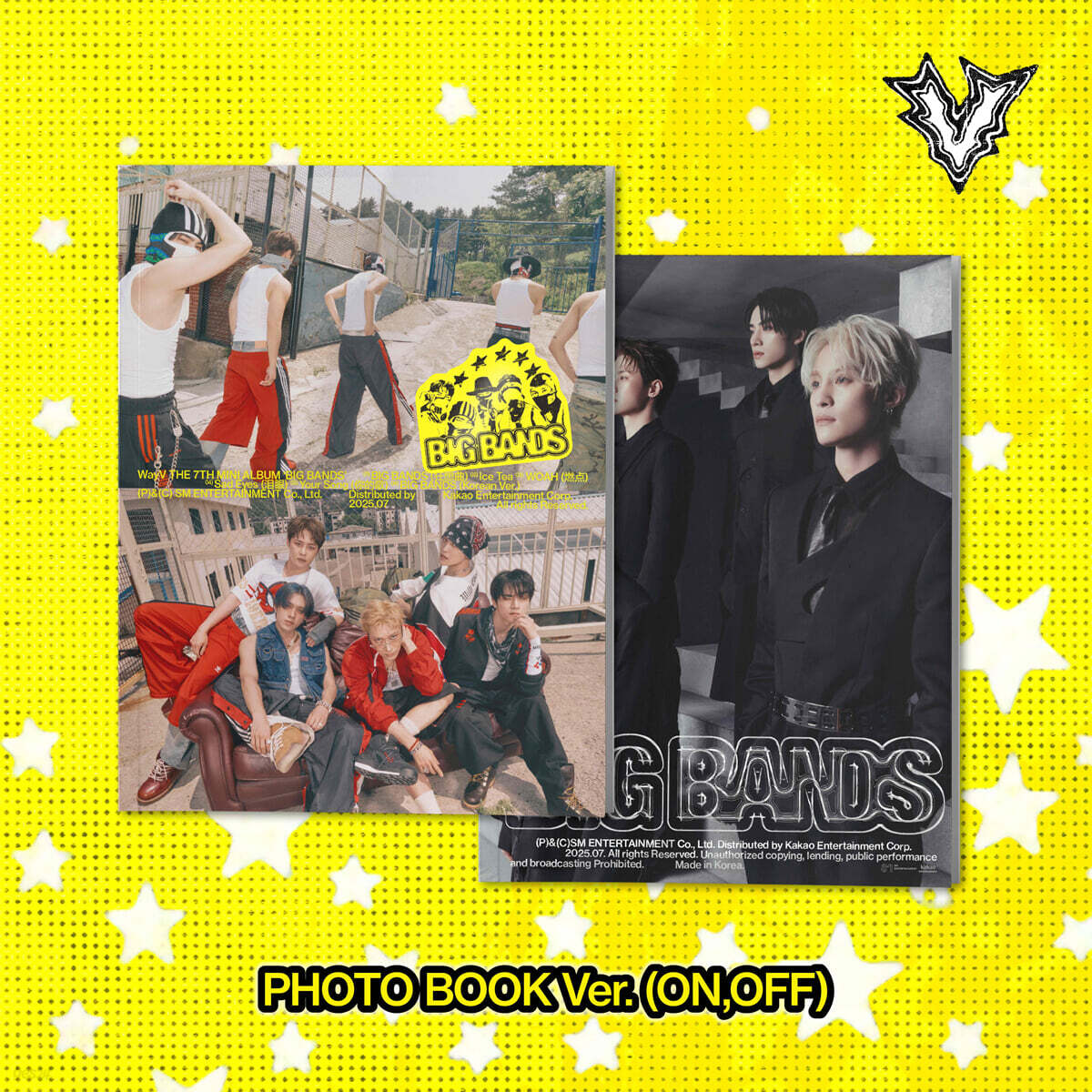 웨이션브이 (WayV) - 미니앨범 7집 : BIG BANDS [PHOTO BOOK Ver.][2종 SET]