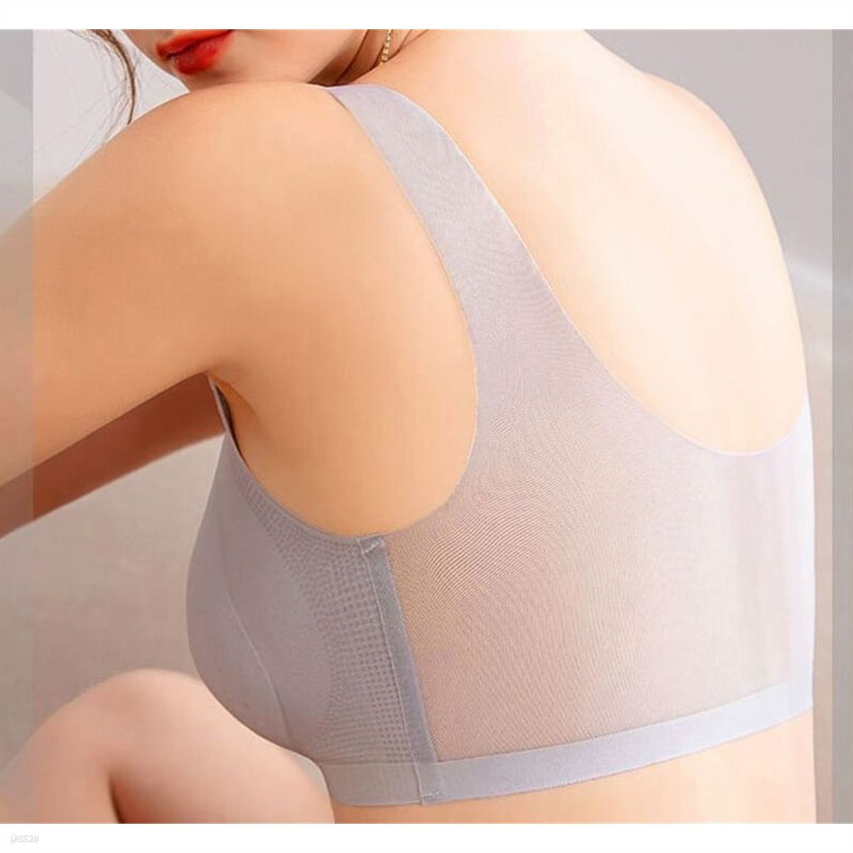 초경량 울트라 심리스 노와이어 브라 메쉬 탑 브레지어 일반에서 빅사이즈까지