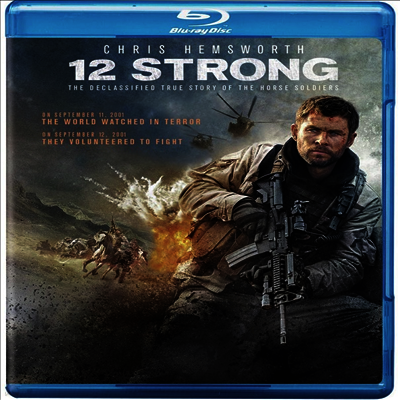12 Strong (12 솔져스) (2018)(한글무자막)(Blu-ray)(Blu-Ray-R)