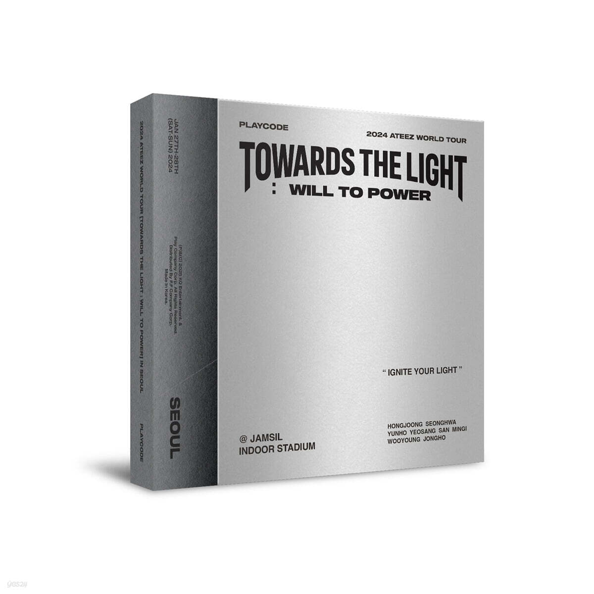에이티즈 (ATEEZ) - 2024 ATEEZ WORLD TOUR [TOWARDS THE LIGHT : WILL TO POWER] IN SEOUL [PLAYCODE]