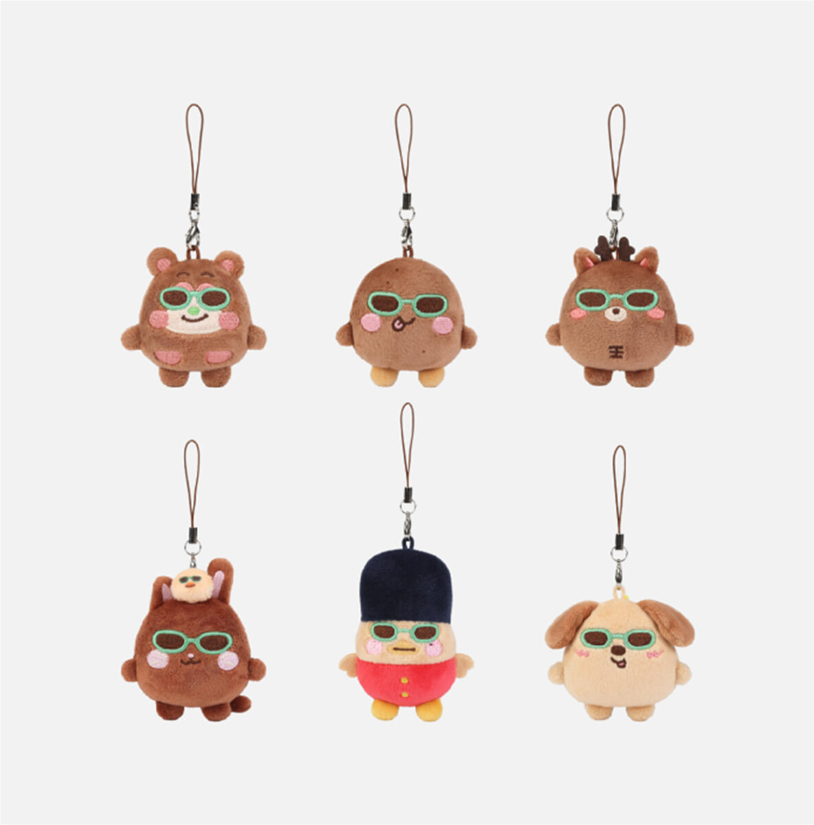RIIZE CONCERT TOUR [RIIZING LOUD] MINI DOLL KEY RING [원빈 ver.][SUNGLASSES ver.]