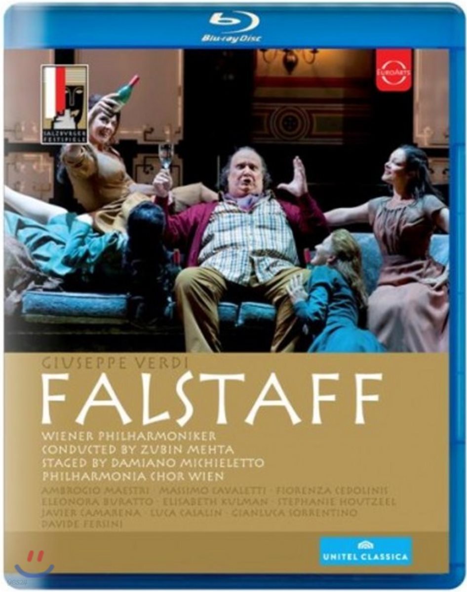 Zubin Mehta 베르디: 팔스타프 (Verdi : Falstaff) [블루레이]