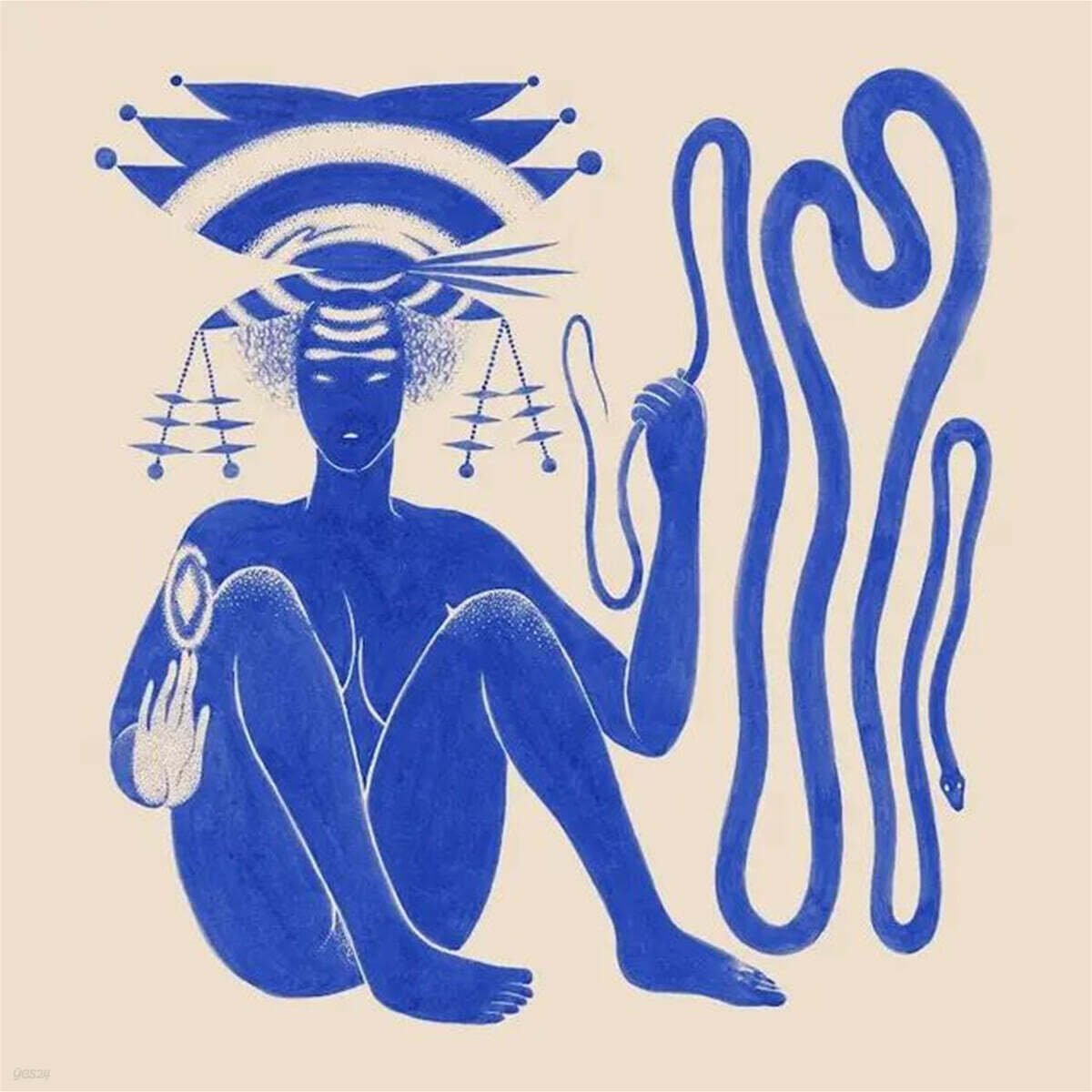 Hiatus Kaiyote (하이에이터스 카이요테) - Love Heart Cheat Code [화이트 & 블루 마블 컬러 LP]