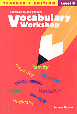 Vocabulary Workshop Level D : Teacher's Edition