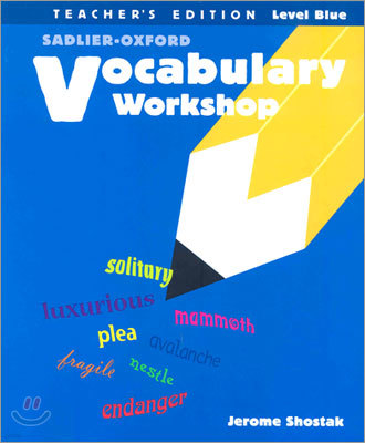 Vocabulary Workshop Level Blue : Teacher's Edition
