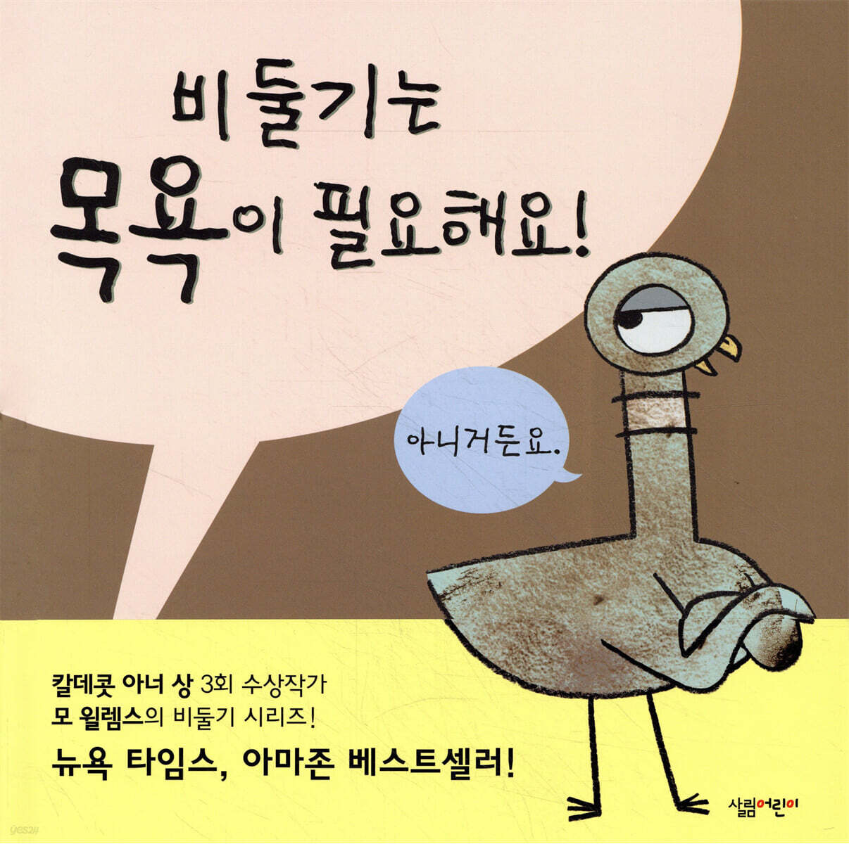 비둘기는 목욕이 필요해요!