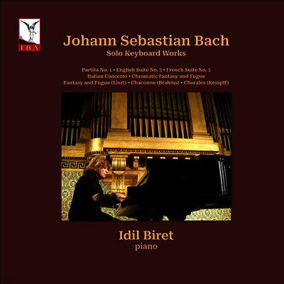 Idil Biret — 이딜 비렛 - 바흐: 피아노 작품집 (Bach: Solo Keyboard Music) - Idil Biret 앨범 커버