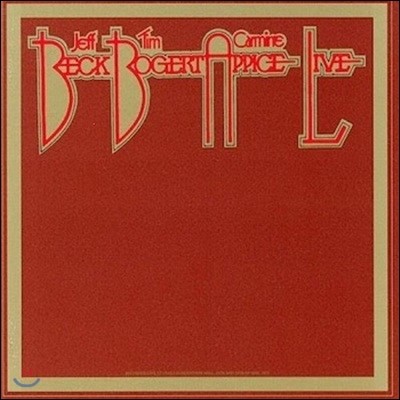 Beck, Bogert & Appice - Live ( ĿƮ  ǽ - 1973 Ϻ ī ̺) [2 LP]