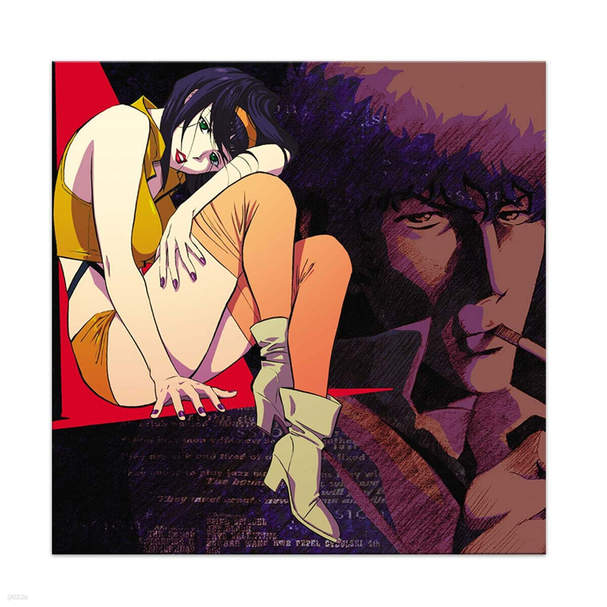 카우보이 비밥 영화음악 (Cowboy Bebop OST) [화이트 앤 브라운 컬러 2LP]